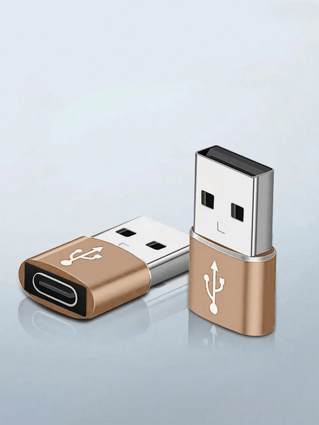 USB-A Male naar USB-C Female